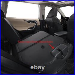 EKR Custom Fit Toyota RAV4 Car Seat Covers 5-Seat Leather Full Set Cushion Cover