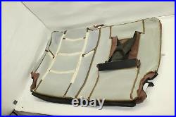 ESCALADE LEATHER 2nd Row 40/60 Bench Top Seat Cover Set Brown Vecchio OEM 15-17