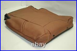 ESCALADE LEATHER 2nd Row 40/60 Bench Top Seat Cover Set Brown Vecchio OEM 15-17