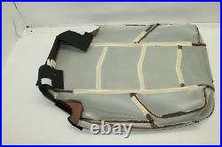 ESCALADE LEATHER 2nd Row 40/60 Bench Top Seat Cover Set Brown Vecchio OEM 15-17