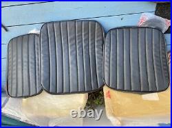 FJ40 Landcruiser Bench Seat Vinyl Cover DARK CHARCOAL GRAY MARINE VINYL