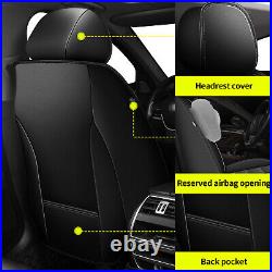 Faux Leather Car 5-Seats Cover Front Rear Cushion Pad For Kia Optima 2002-2020