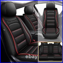 Faux Leather Car Seat Covers Front Rear Cushion For Chevrolet Equinox 2011-2021