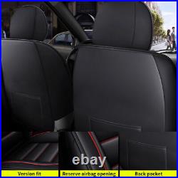 Faux Leather Car Seat Covers Front Rear Cushion For Chevrolet Equinox 2011-2021