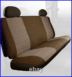 Fia OE32-10 TAUPE Custom Seat Cover Custom Fit Rear Bench Seat Cover Tweed