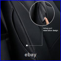 Fit For Toyota Camry 2018-2023 Car Leather Custom Fit Seat Covers Front+Rear Set