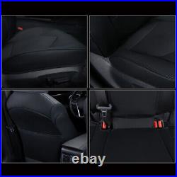 Fit For Toyota Camry 2018-2023 Car Leather Custom Fit Seat Covers Front+Rear Set