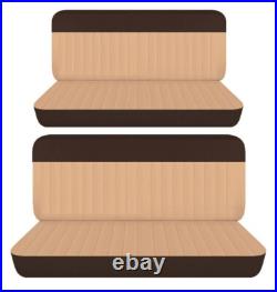 Fits 1946 Chevy StyleMaster 4-door sedan Front and Rear bench seat covers