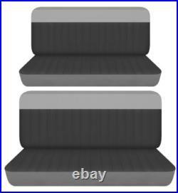 Fits 1949 Chevrolet Styleline Deluxe 4dr sedan Front and Rear bench seat covers