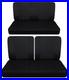 Fits 1951 Pontiac Chieftain 2door hardtop Front and rear bench seat covers black