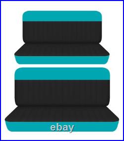 Fits 1965 Mercury Comet 4 door hardtop front and rear bench seat covers