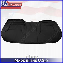 Fits 2002-2006 Lexus ES330 REAR Bottom Bench Perforated Leather Seat Cover Black