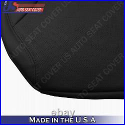 Fits 2002-2006 Lexus ES330 REAR Bottom Bench Perforated Leather Seat Cover Black