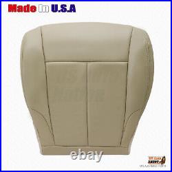 Fits 2007 2008 2009 Nissan Altima Front Driver Bottom Leather Seat Cover In Tan