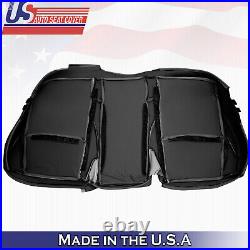 Fits 2007 2012 Lexus ES350 Rear Bench Bottom Perforated Leather Cover Black