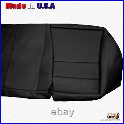 Fits 2008 2012 Honda Accord 4 Door REAR Bottom Replacement Leather Cover Black