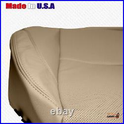 Fits 2010 2012 Lexus ES350 REAR Bottom Perforated Leather Cover Parchment Tan