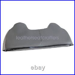 For 1999-2002 Ford F250 F350 F450 F550 Bench Bottom & Top Seat Cover Med Gray
