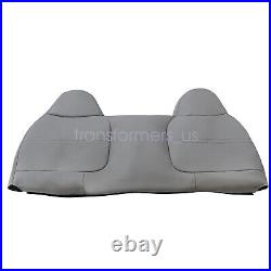 For 1999-2002 Ford F250 F350 F450 F550 Front Full Bench Bottom + Top Seat Cover