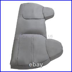 For 1999-2002 Ford F250 F350 F450 F550 Front Full Bench Bottom + Top Seat Cover