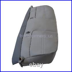 For 1999-2002 Ford F250 F350 F450 F550 Front Full Bench Bottom + Top Seat Cover