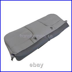 For 1999-2002 Ford F250 F350 F450 F550 Front Full Bench Bottom + Top Seat Cover