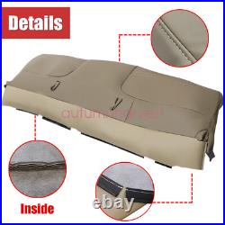 For 1999-2002 Ford F450 F550 XL Replacement Bench Bottom & Top Seat Cover Tan