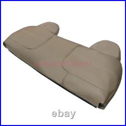 For 1999-2002 Ford F450 F550 XL Replacement Bench Bottom & Top Seat Cover Tan