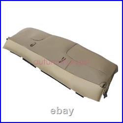 For 1999-2002 Ford F450 F550 XL Replacement Bench Bottom & Top Seat Cover Tan