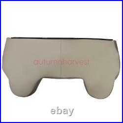 For 1999-2002 Ford F450 F550 XL Replacement Bench Bottom & Top Seat Cover Tan