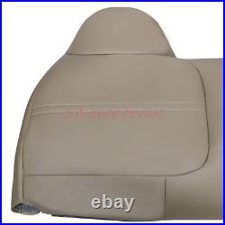 For 1999-2002 Ford F450 F550 XL Replacement Bench Bottom & Top Seat Cover Tan