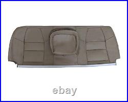 For 2002 2003 2004 Ford Lariat F250 F350 Rear Bench TOP & Bottom Seat Covers Tan