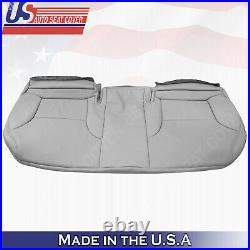 For 2002 to 2006 Lexus ES300 Rear Bottom Bench Perf. Leather Seat Cover Gray