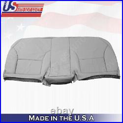 For 2002 to 2006 Lexus ES300 Rear Bottom Bench Perf. Leather Seat Cover Gray