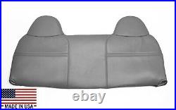 For 2003 2004 2005 Ford F350 XL Work Truck Top Lean Back Bench Gray Seat Cover