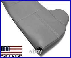 For 2003 2004 2005 Ford F350 XL Work Truck Top Lean Back Bench Gray Seat Cover