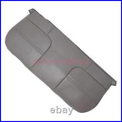 For 2003-2007 Ford F450 F550 XL Replacement Bench Bottom & Top Seat Cover Gray
