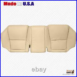 For 2006 2007 2008 Lexus GS350 GS450H GS460 REAR Bench Bottom Leather Cover Tan