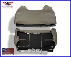 For 2008 2009 2010 Ford F350 Super Duty Work Truck Bench Bottom Seat Cover Gray