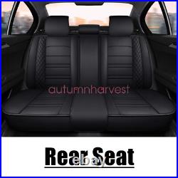 For 2008-2021 Mercedes-Benz C250 C300 C350 GLC300 Full Set 5-Seats Seat Cover