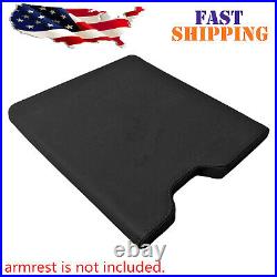 For 2015-2019 Ford F150Leather Center Console Lid Armrest Cover Bench Seat Black