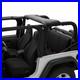 For 97-02 Jeep Wrangler TJ Sahara 4WD Full Set Seat Covers Replacement Kit Black