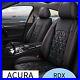 For Acura RDX 2012-2023 Car 5 Seat Covers Front & Rear Faux Leather Cushion Pad