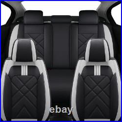 For CHEVROLET Cobalt 2005-2010 Breathable 2/5 Seat Cover 2 Colors Faux Leather