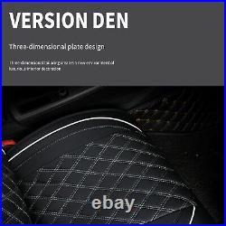 For Chevrolet Camaro Car Seat Covers Full Set PU Leather Front + Rear 5-Seat