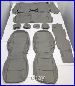 For Chevrolet Cruze LT 2016-2019 Grey Leather Seat Covers KR15