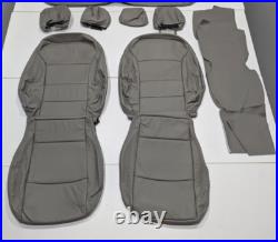 For Chevrolet Cruze LT 2016-2019 Grey Leather Seat Covers KR15