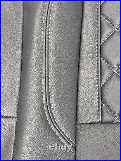 For Chevrolet Silverado Crew 1500 2022-2023 Diamond Leather Seat Covers LQ6