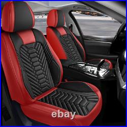 For Chevrolet Silverado GMC 1500 2500HD 3500HD Leather Car Seat Cover Full Set