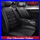 For Chevrolet Tahoe 2011-2022 Front&Rear Car 5-Seat Cover Cushion PU Leather Set